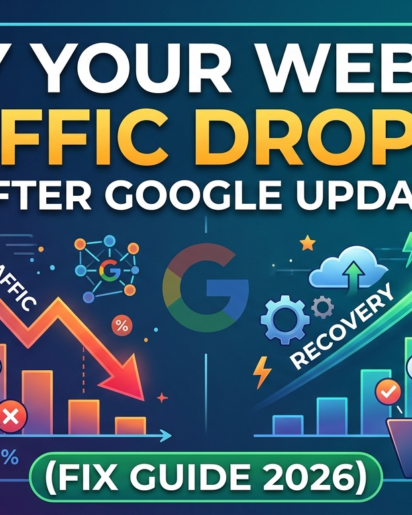 Why Your Website Traffic Dropped After Google Update (Fix Guide 2026)